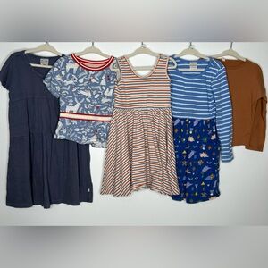 LOT Girl 4-5 Tops, Dresses | Mini Boden, Hanna Andersson, Quincy May, Alice +